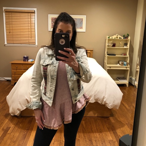 COPY - Free People denim jacket - Picture 2 of 6